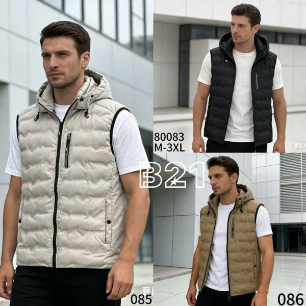 Kamizelki męska Roz M-3XL, 1 Kolor Paczka 5 szt